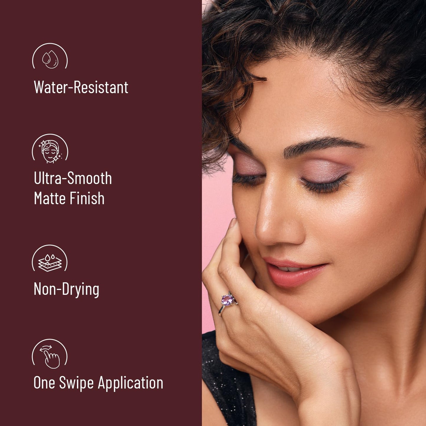 SWISS BEAUTY Pure Matte Creamy Lipstick | Non-drying, Highly pigmented Lipstick | Shade- Caramel, 3.8gm|