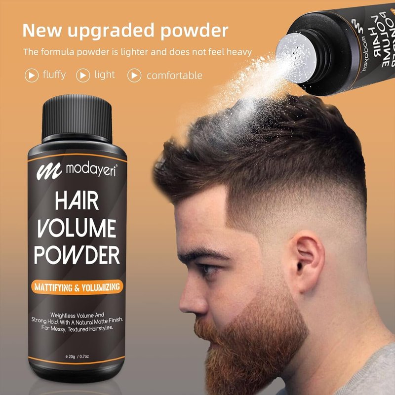 Hair Volumizing Powder - Weightless Volume & Strong Hold for Textured Hairstyles | 0.7 Oz