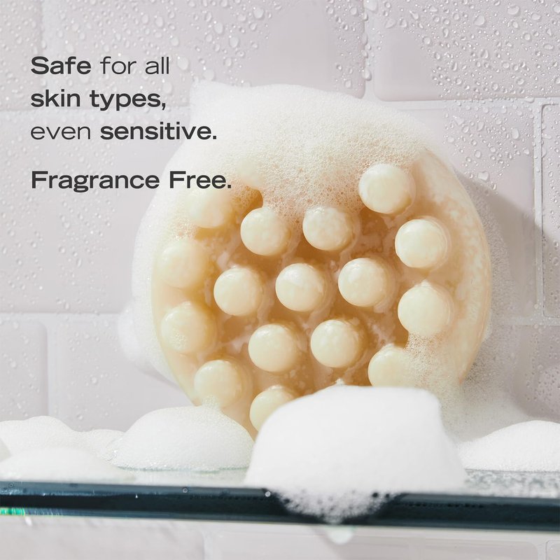 First Aid Beauty Gentle Cleansing Bar - Luxurious Soap with Squalane & Shea Butter | Fragrance-Free, 4.5 oz, 3ct