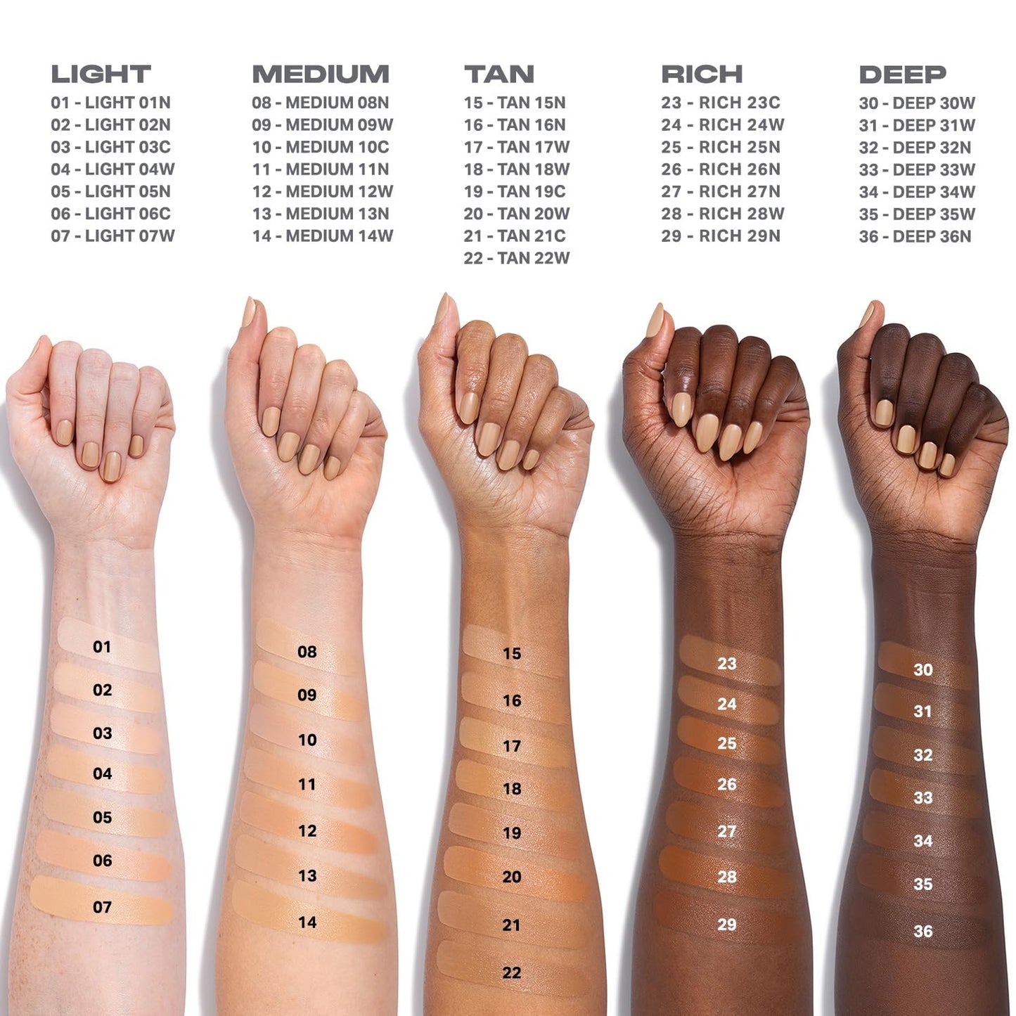 Morphe Lightform Dewy Foundation - Hydrating Makeup for Natural Radiance | Long-Wearing Medium Coverage - Deep 30W (1.01 fl oz)
