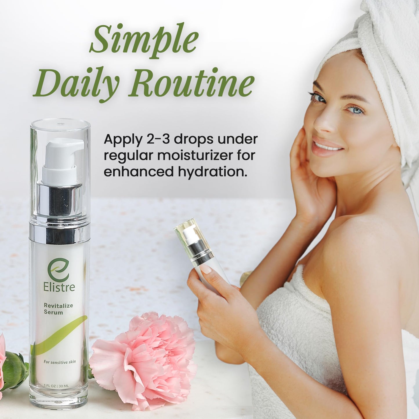 Elistre Revitalize Serum with Vitamin C, For Sensitive Skin