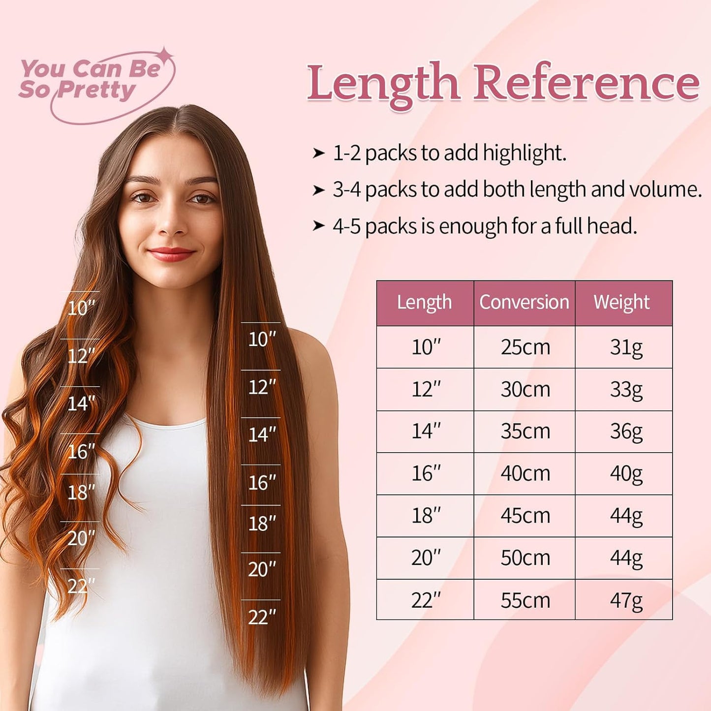 Clip-In Hair Extensions - Real Human Hair, 12 Inch, Dark Brown, Straight | Add Volume & Length for Daily Wear
