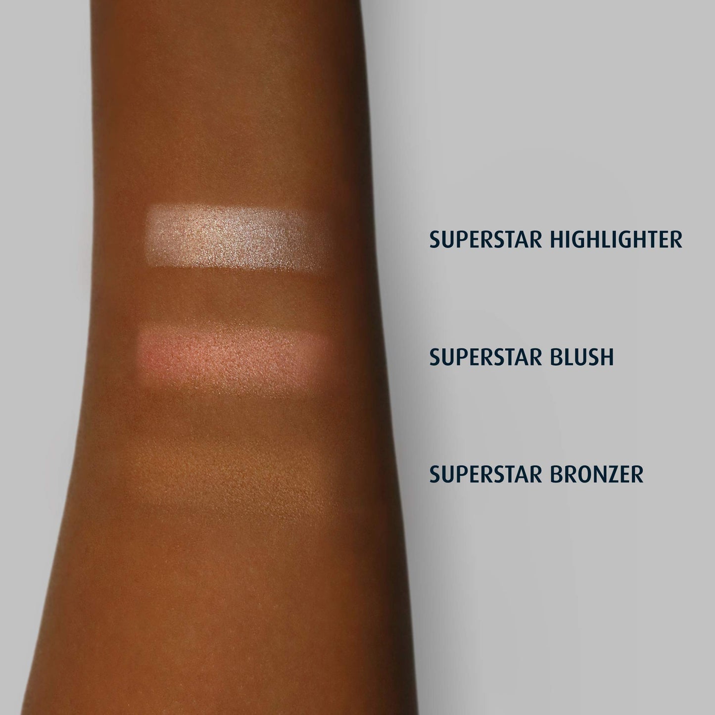 Lune+Aster SuperStar Blush - Peachy-Pink, Soft Sheer Finish, Buildable Color | Talc-Free Powder | Vegan & Gluten Free | Made in USA