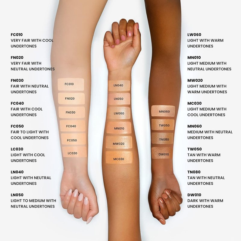 JOAH Crystal Glow Foundation - Peptide-Infused 2-in-1 Korean Makeup with Blurring Primer & Luminizer | 1.01 Oz, Fair Light Cool