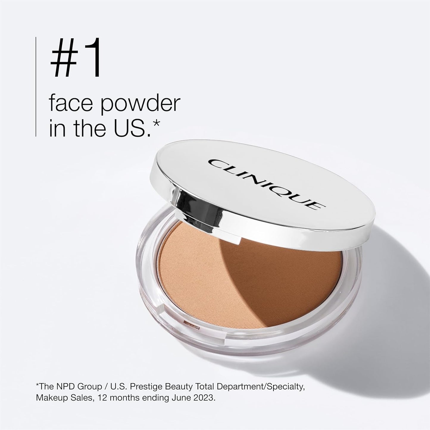 Clinique Stay-Matte Sheer Pressed Powder for Oily Skin - Sheer Coverage & Matte Finish | Minimizes Shine