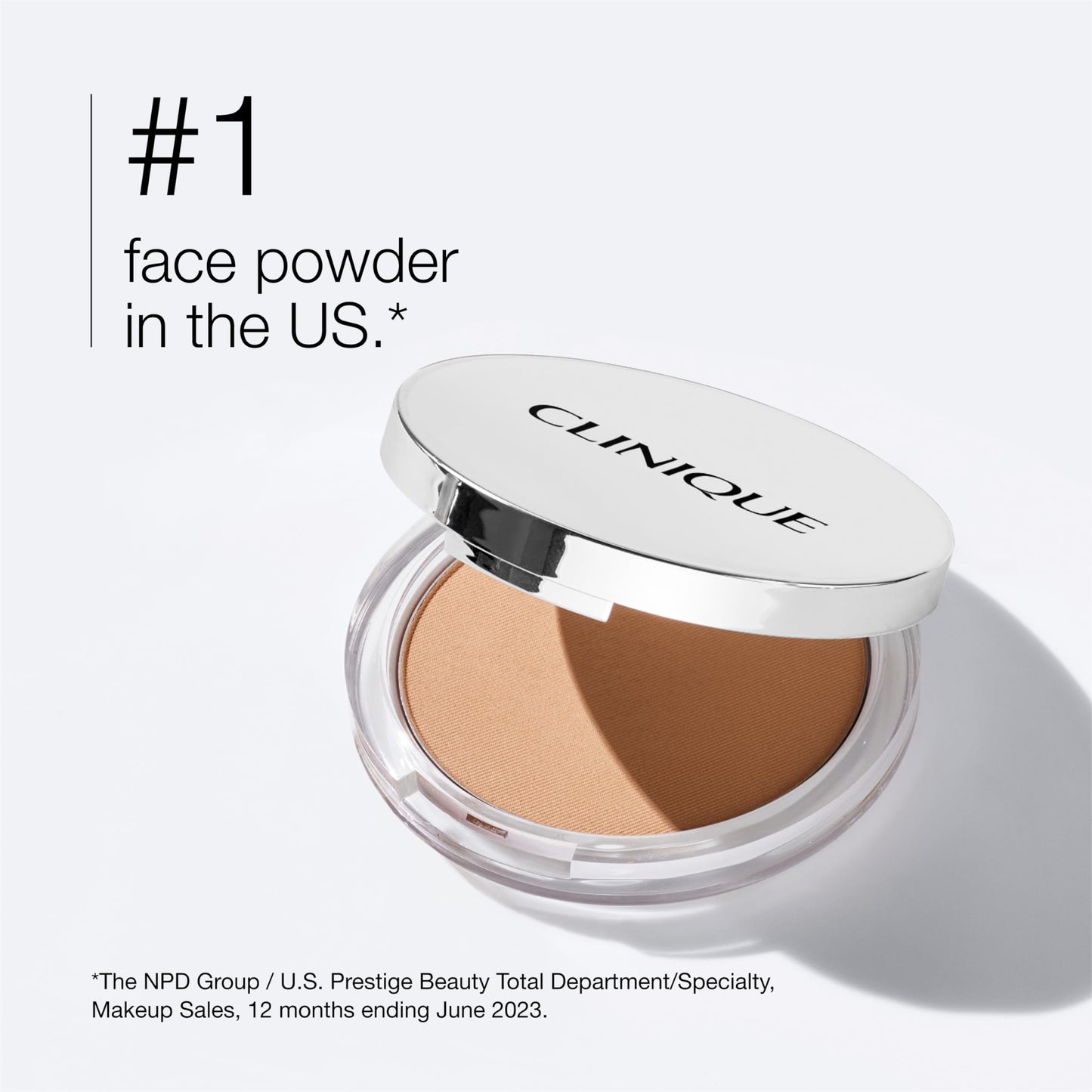 Clinique Stay-Matte Sheer Pressed Face Powder For Oily Skin Types | Sheer Coverage | Minimizes Shine | Makeup & Setting Powder, Stay Neutral