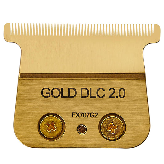 FX707Z Replacement Trimmer Blades compatible with BaByliss PRO PRO FX787 & FX726 Trimmer Trimmer Blade,DLC 2.0 Trimmer Blade (Golden-1PC)