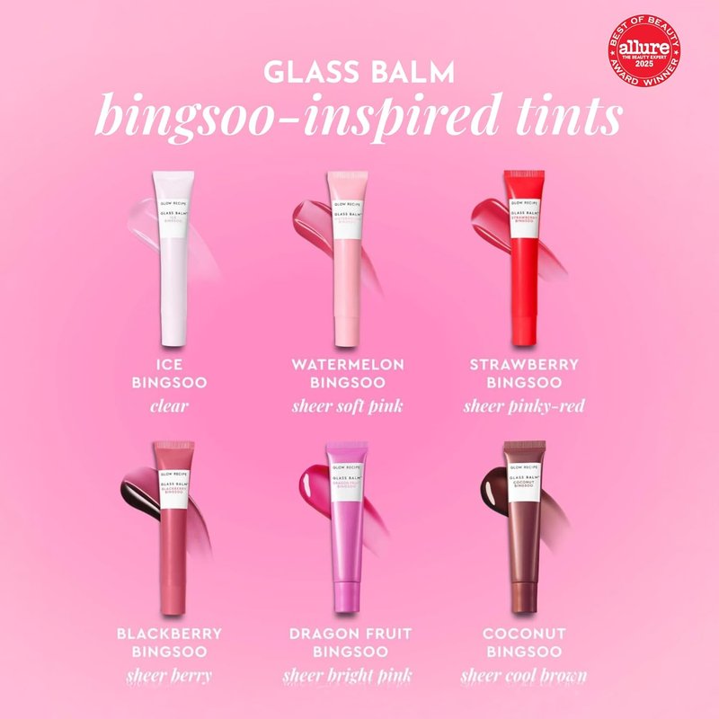 Glow Recipe Lip Treatment - 12Hr Hydrating Balm with Hyaluronic Acid | Sheer Berry Tint (15 ml)