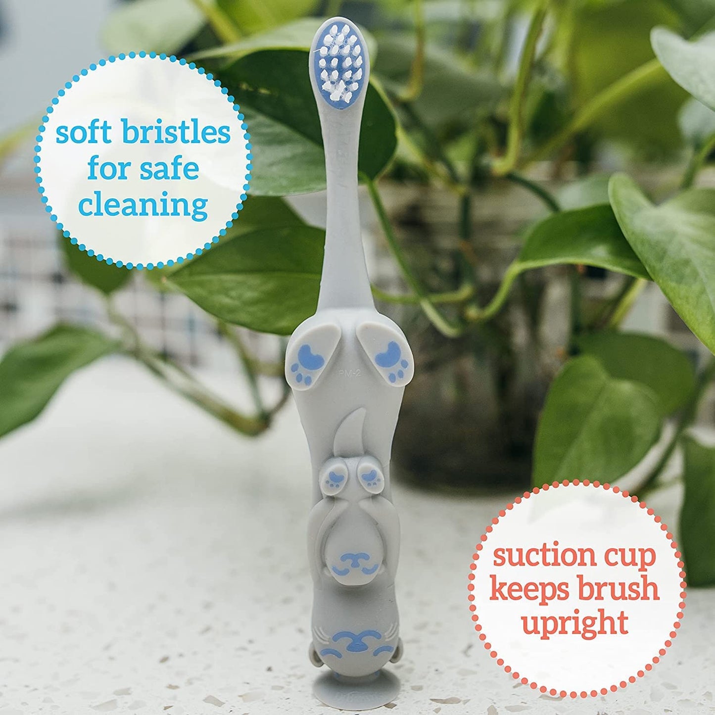 Variety Pack: Dr. Brown's Toddler Toothbrush, Otter, 1-Pack and Baby Toothpaste, Strawberry Flavor, 40g