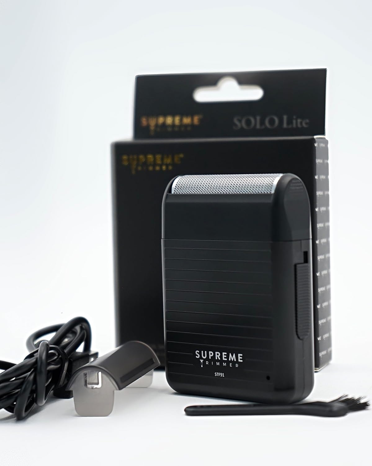 Supreme Trimmer Foil Shaver for Men - Rechargeable Electric Razor | 90 Min Runtime, Type-C USB Charging