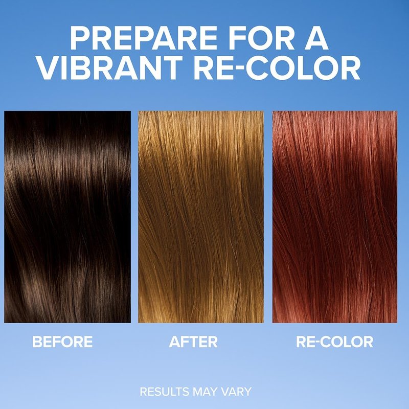 Color Oops Color Prep Hair Dye Remover - Rinses Away Dull Colors & Mineral Buildup | Ammonia-Free, 1 Application