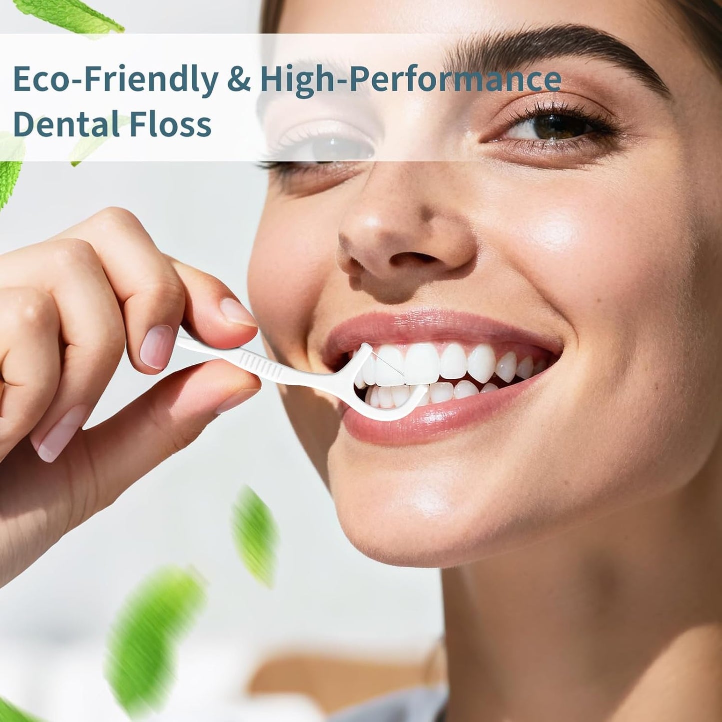 Dental Floss Picks Bulk - Individually Wrapped Travel Flossers for Deep Cleaning | Pack of 2000
