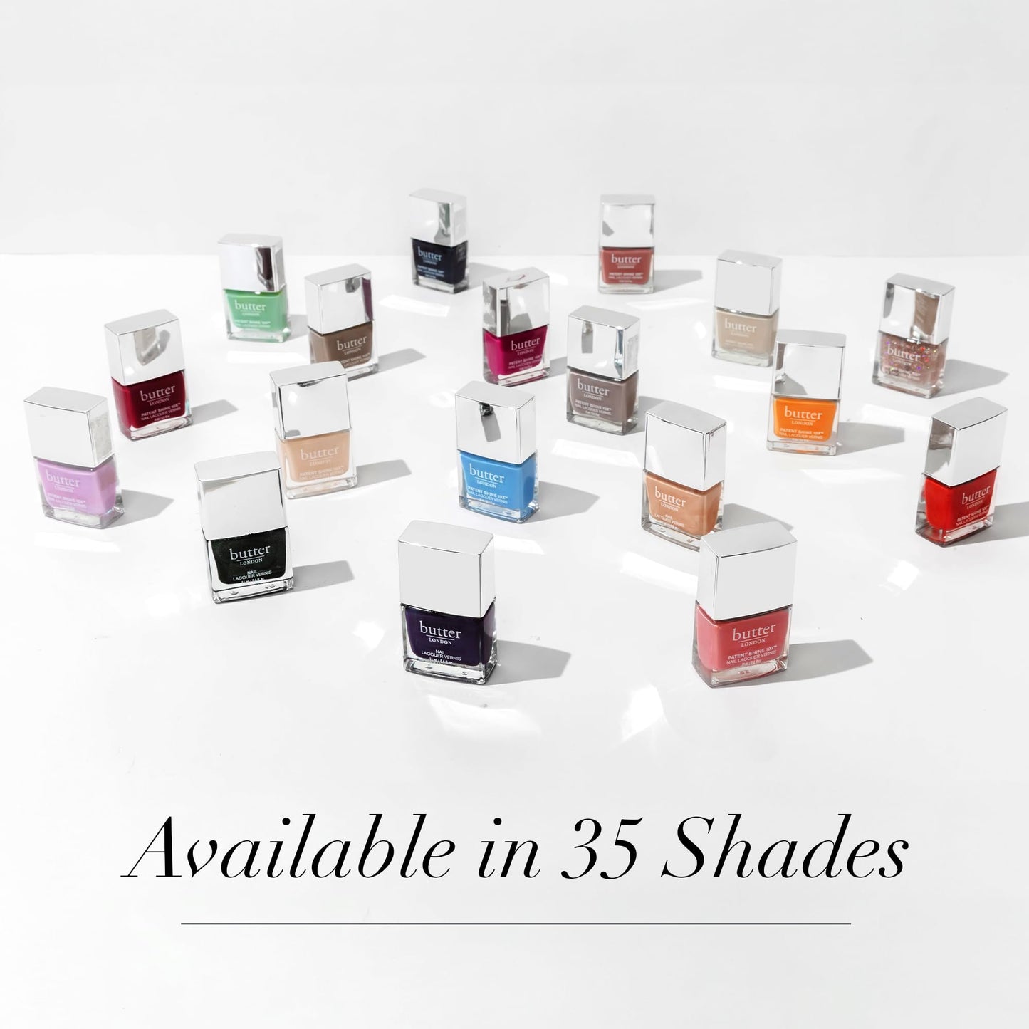 butter LONDON Patent Shine 10X Nail Lacquer, Helps Protect & Strengthen Nails, Gel-Like Finish & Chip-Resistant, 10-Free Formula, Vegan, Cruelty & Paraben Free, Good Vibes