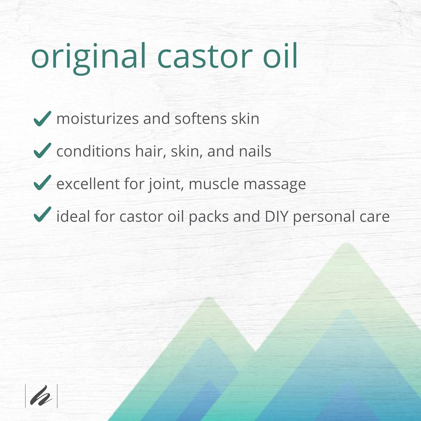 Castor Oil for Healthy Hair & Skin - Pure, Cold Pressed, Non-GMO | 32 fl oz Moisturizer