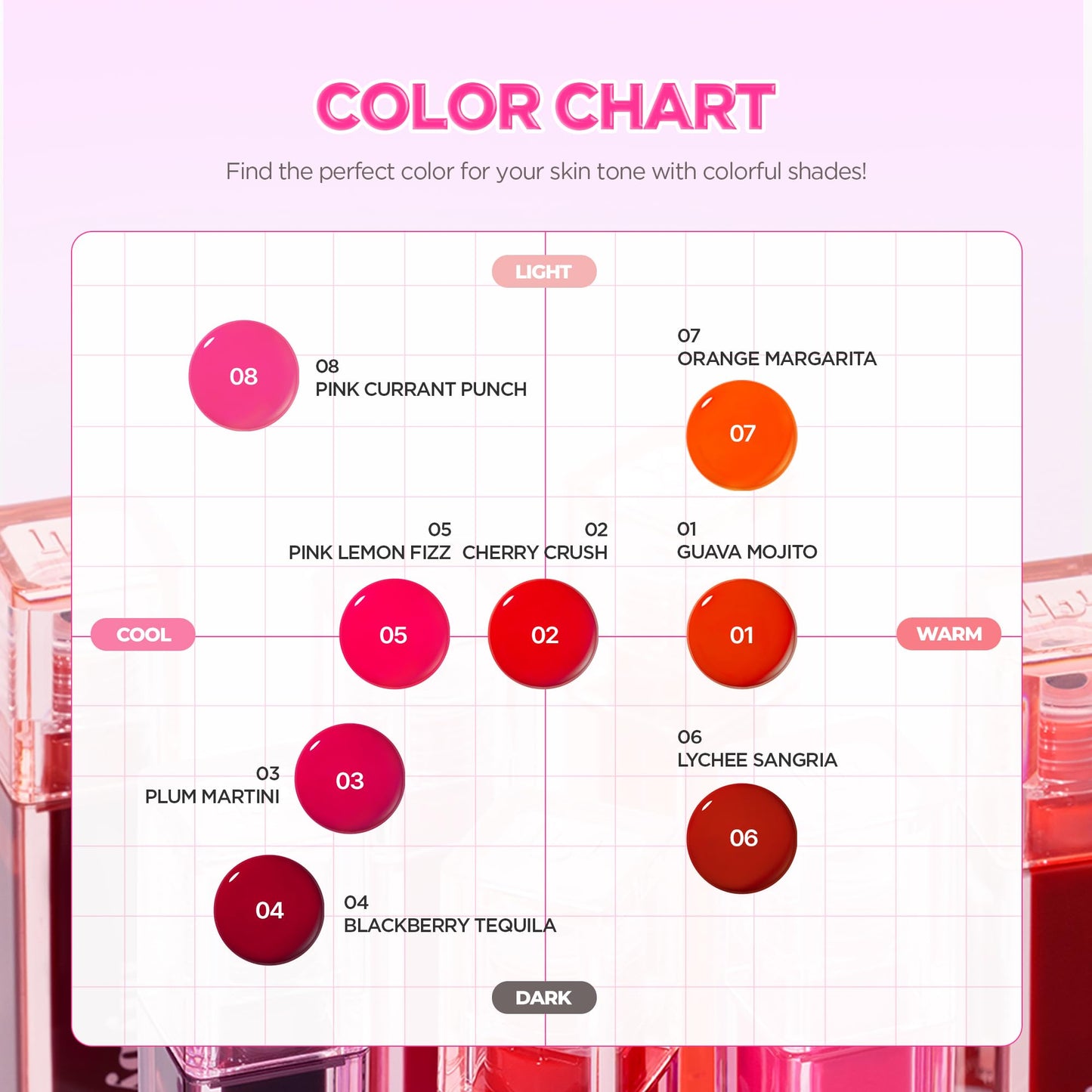 lilybyred Juicy Liar Water Tint | Korean Vivid Water-Gel Lip Stain, Fresh Fruit Colors, Intense Long-Lasting Stain, Moisturizing, Transfer-Proof, Lightweight Finish, 0.16 oz. (04 Blackberry Tequila)