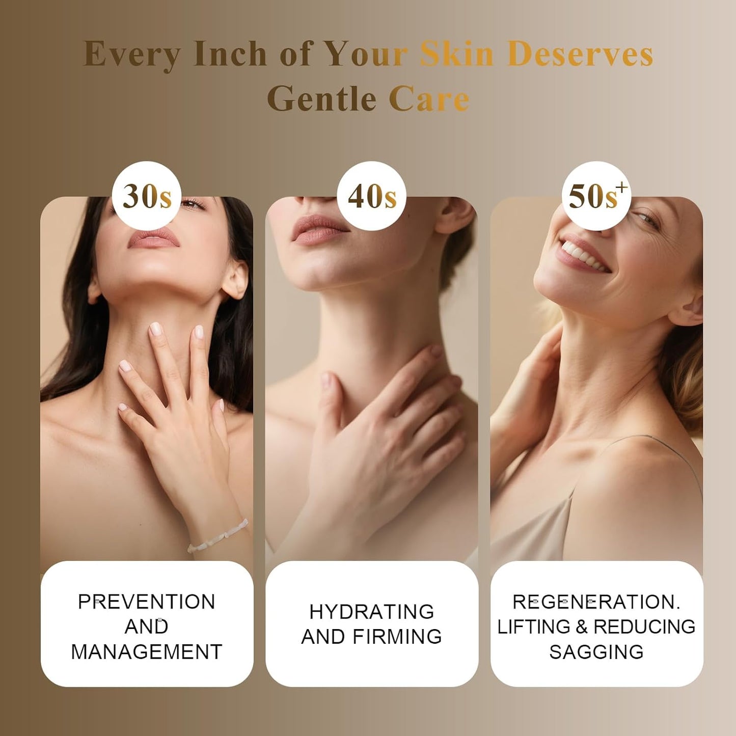 Neck Firming Cream - Moisturizing Tightening & Lifting Formula | 3.4oz for Fine Lines & Sagging Skin