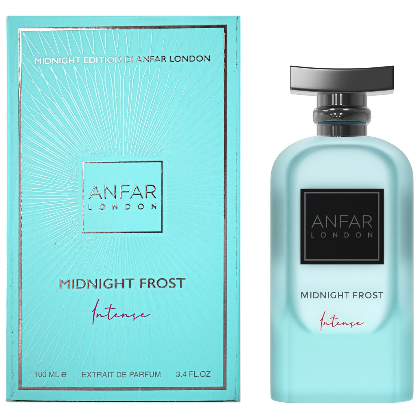 Anfar London - Midnight Frost Intense by Anfar for Women - 3.4 oz Extrait De Parfum Spray