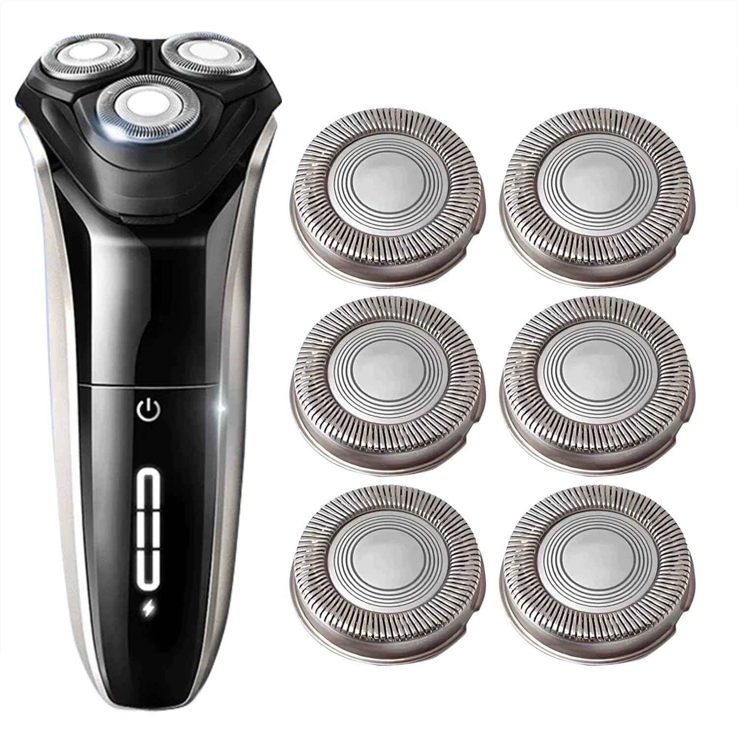 SH30 Replacement Heads for Philips Norelco Shaver Series 3000, 2000, 1000 and More (6 PACK)