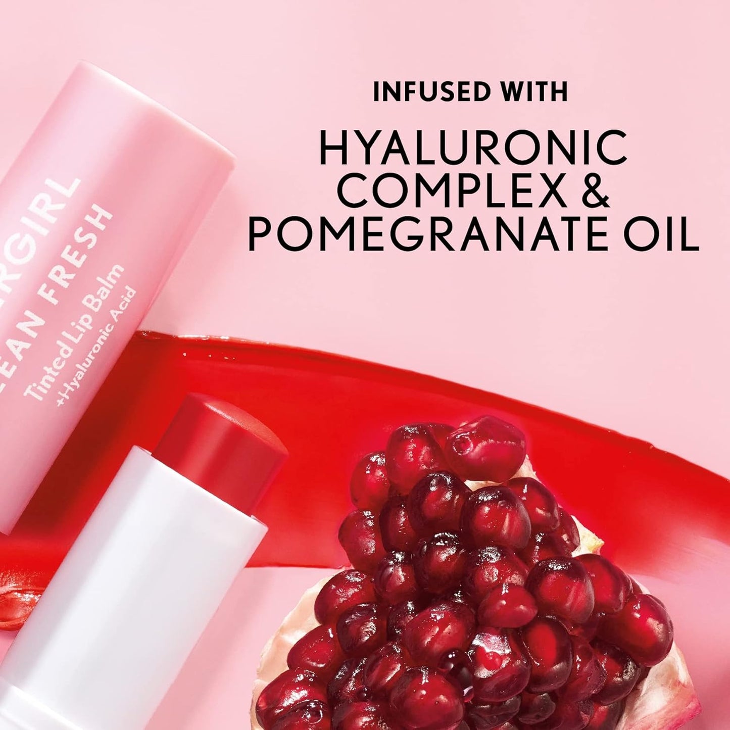 CoverGirl Tinted Lip Balm - Vegan Hydrating Formula for Natural Finish | Life Is Pink, 1 Count