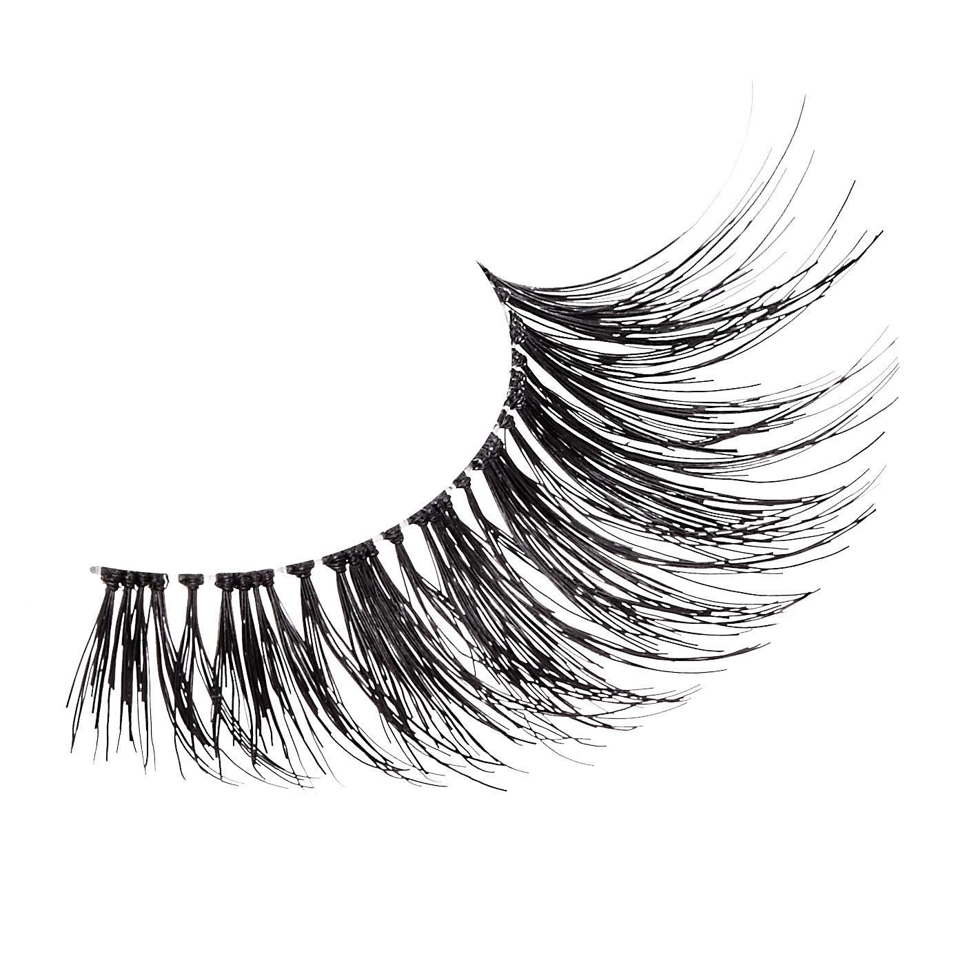 i•ENVY 15 Pairs Wispy False Lashes - Premium 100% Human Hair, Fluffy & Lightweight | Reusable for Natural Everyday Wear