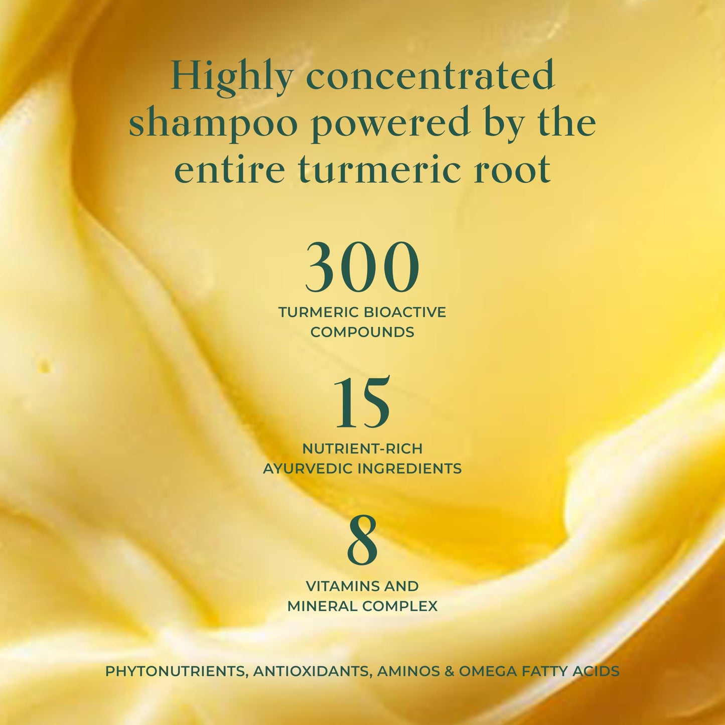 SHAZ & KIKS Ultra Hydrating Turmeric Shampoo | Deeply Moisturizing for Dry, Itchy, Flaky or Sensitive Scalp | Ayurvedic Turmeric & Kokum Butter | Natural, Vegan, Sulfate-Free, Color-Safe | 90ml
