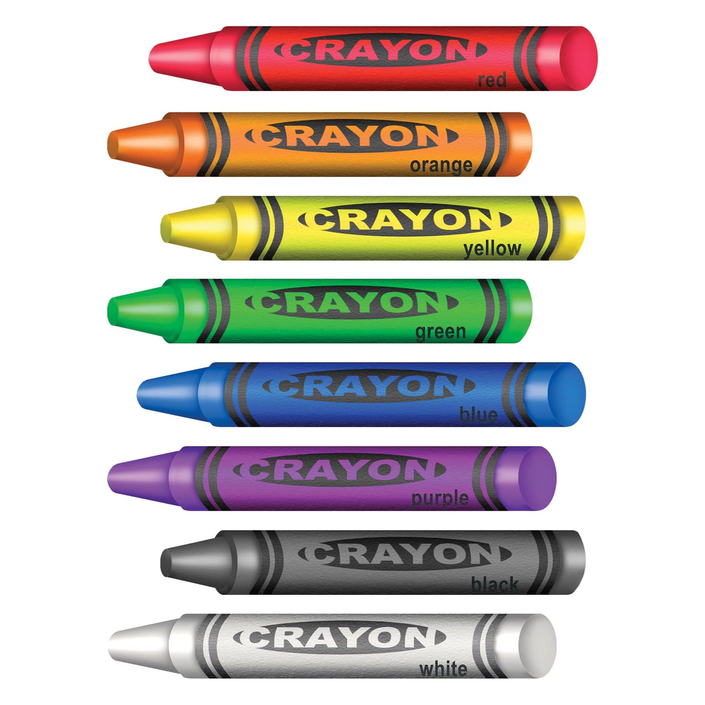 Beistle Crayons Peel 'N Place
