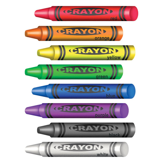 Beistle Crayons Peel 'N Place