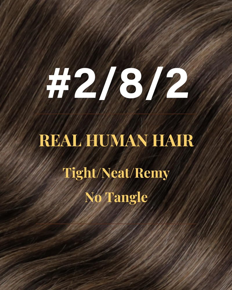 Hetto Nano Bead Hair Extensions Human Hair Dark Brown Mix Light Brown Nano Hair Extensions Brown Nano Tip Hair Extension Real Human Hair 14 Inch 50s 50g