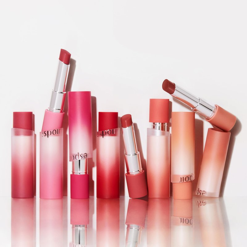 Espoir Lipstick Nowear Volume Matte #3 Fuchsian | Airy Velvet Matte Finish, Long-Lasting Vibrant Color, Soft Creamy Texture for Even Application, Cruelty-Free, Korean Lip Makeup, 0.1 oz