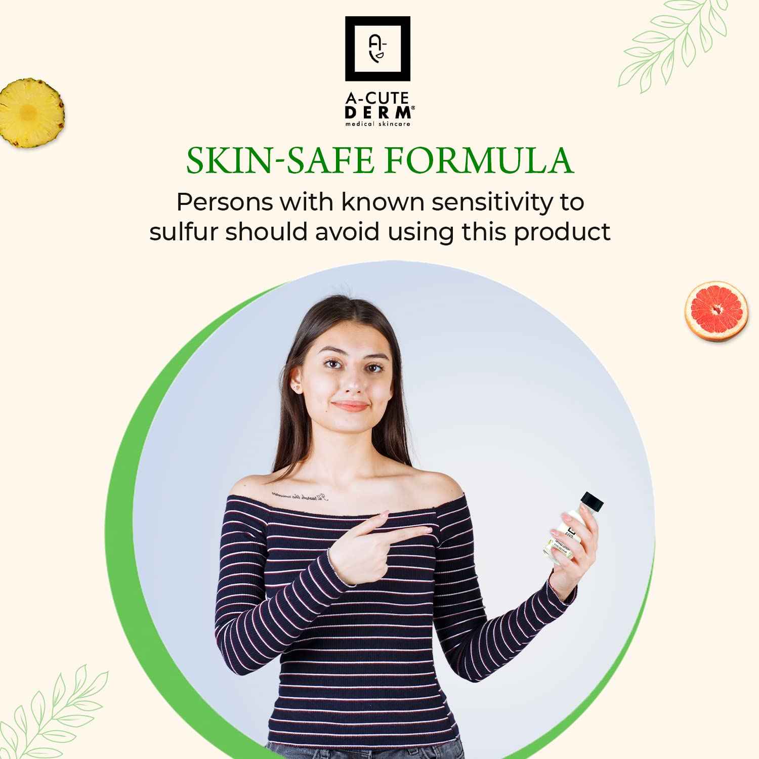 A-Cute Derm B-Kleer Drying Lotion Advanced Blemish Spot Treatment for Pimples, Razor Bumps & Oily T-Zone Fast-Acting Overnight Formula, Use Day or Night 0.5 oz