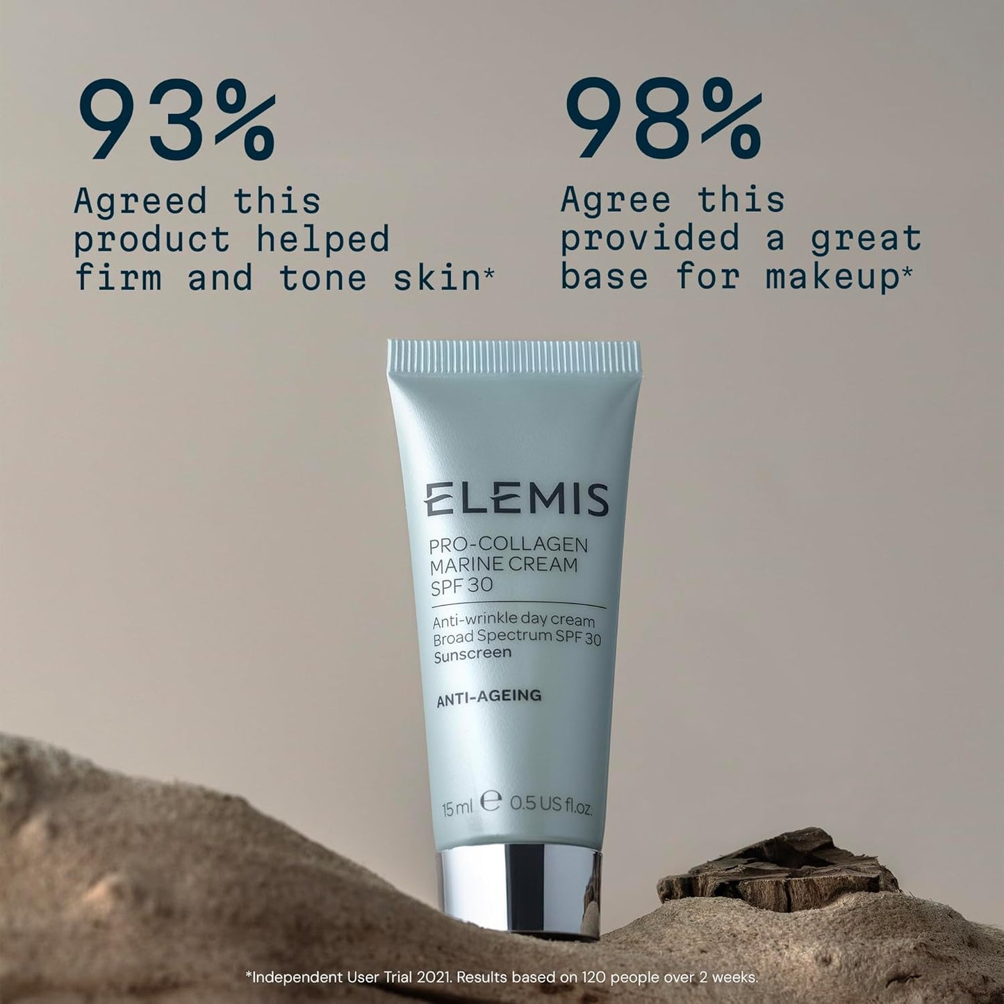 ELEMIS Pro-Collagen Marine Cream SPF 30 - Lightweight Anti-Wrinkle Daily Moisturizer for Radiant Skin