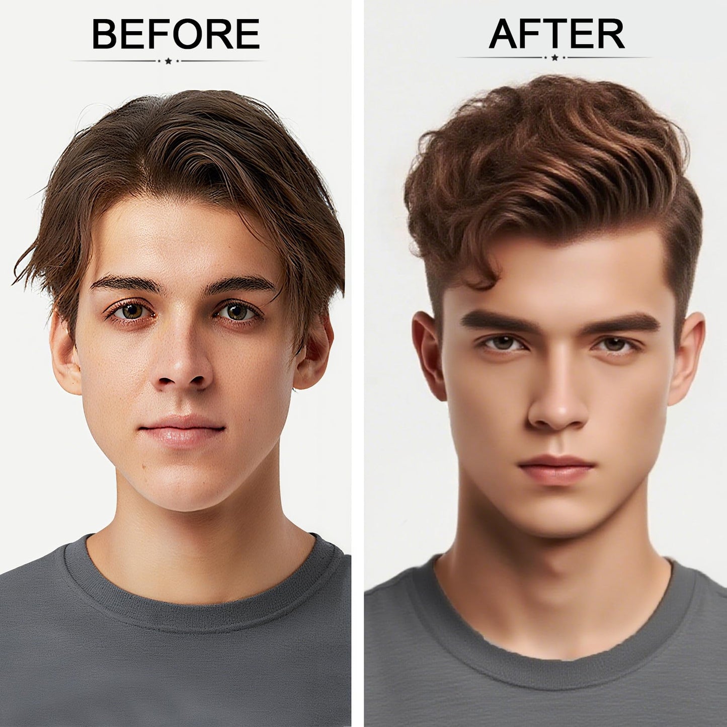 DAMUSI Hair Texture Powder Spray for Men & Women, Mattifying Volume Styling