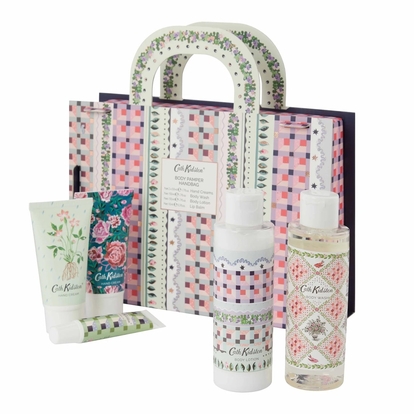 Cath Kidston Roots & Raindrops Body Pamper Hamper Handbag Gift Set