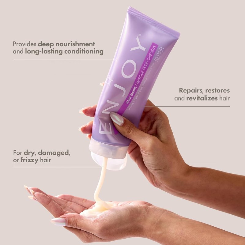 Intensive Hair Mask - Deep Conditioning Treatment for Dry, Unruly Hair - Smoothing Hydration with Keratin & Pea Protein | 33.8 Fl Oz