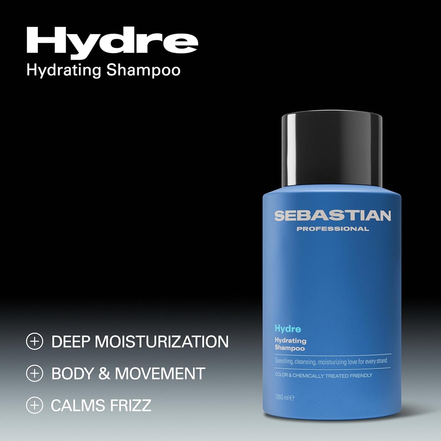 Sebastian Professional Drench Shampoo - Deep Moisturizing for Chemically Treated Hair | 33.8 Fl Oz