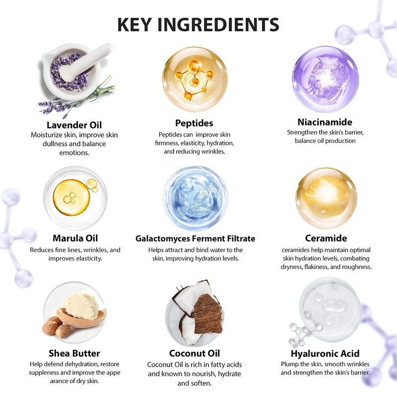 Mother's Day Gift for Mom, 30Pcs Lavender Skin Care Gift Set for Women, Bath & Body Gifts Basket Set, Self Care Kit, Essential Oil, Anniversary, Serum, Pampering Gift, Birthday, Christmas, Wife