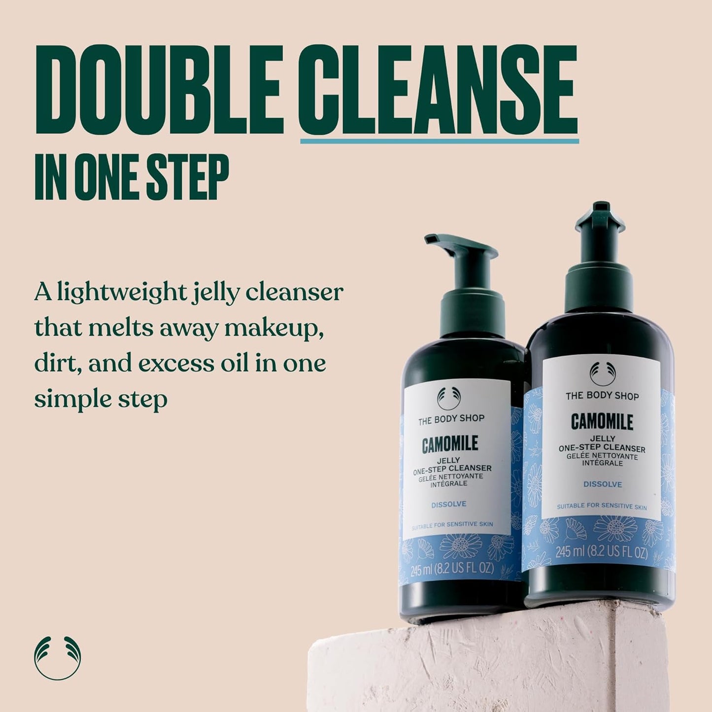 Camomile Jelly Cleanser - Gentle One-Step Cleanser for Sensitive Skin | 8.2 Fl Oz