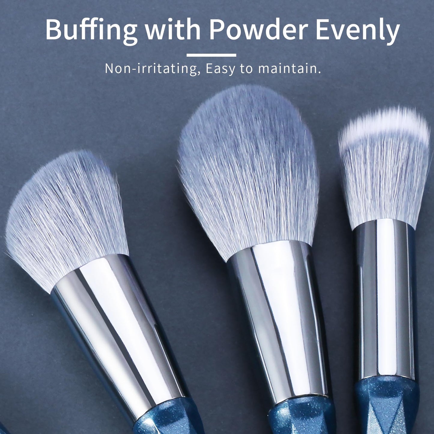 ENZO KEN Pink Portable Eye Shadow Brush Set, Vegan Eyeshadow Brushes Set, Small Nose Contour Brush, Diamond Eyeshadow Brush, Eyeshadow Blending Brush, Colorful Eye Makeup Brushes Set Professional.