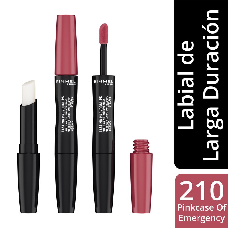 Rimmel Lasting Provocalips Lip Colour - 210 Pinkcase Of Emergency