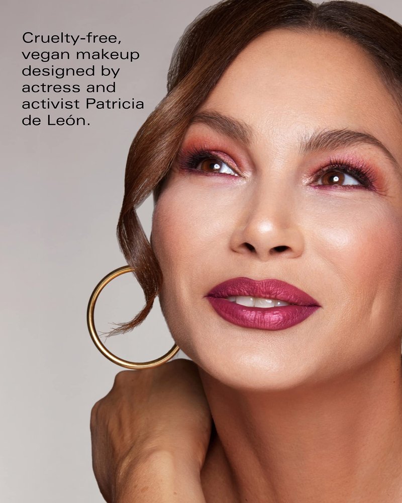 PDL Cosmetics by Patricia De León | Sexy Shine Red Tinted Lip Gloss (Fiesta) | Hydrating, Non-Sticky Formula | Lightweight, High Shine Finish | Vegan | Cruelty-Free | .14 fl oz