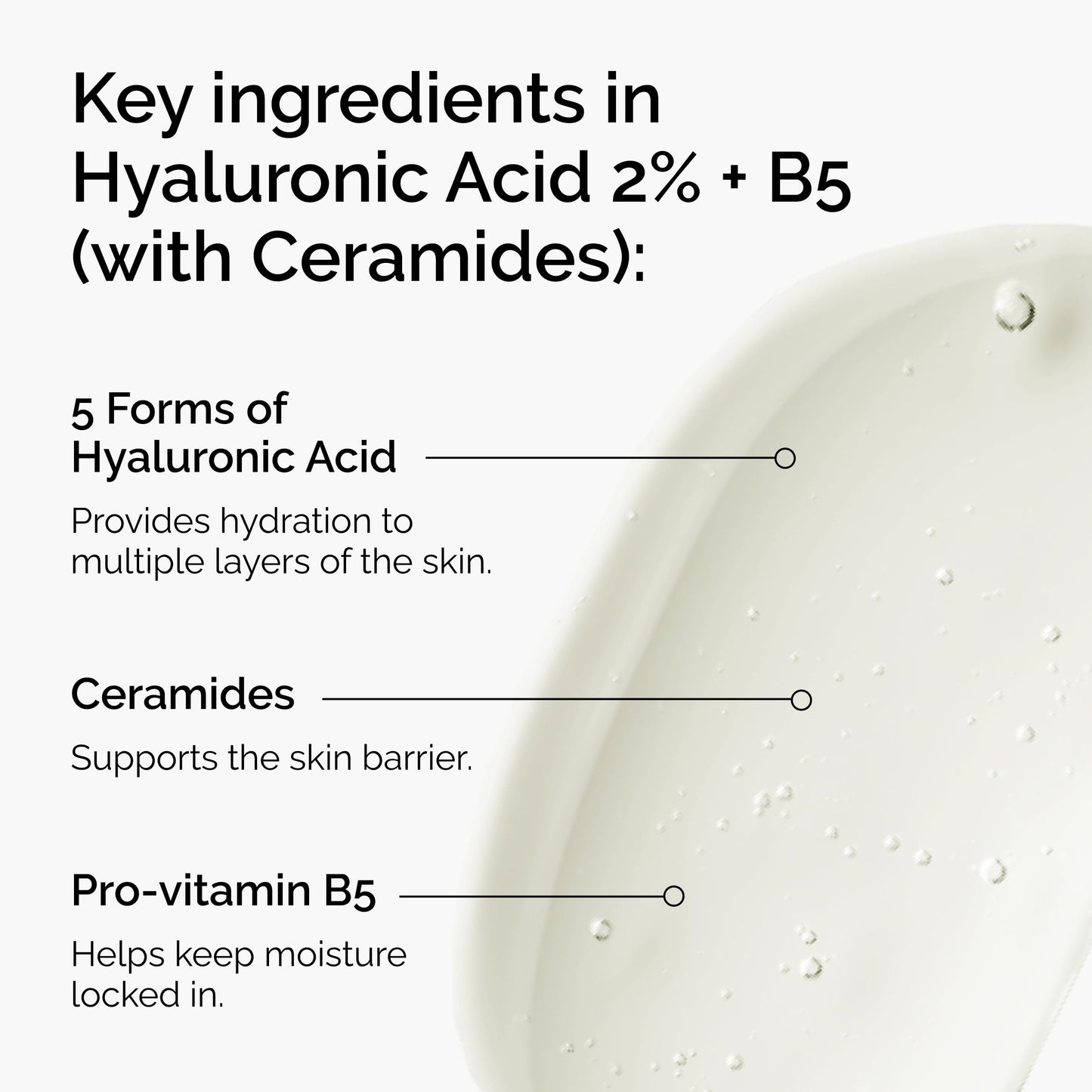 The Ordinary Hyaluronic Acid 2% + B5 (with Ceramides), Multi-Depth Hydration Serum for Plumper, Smoother Skin, 1 Fl Oz (Pack of 2)