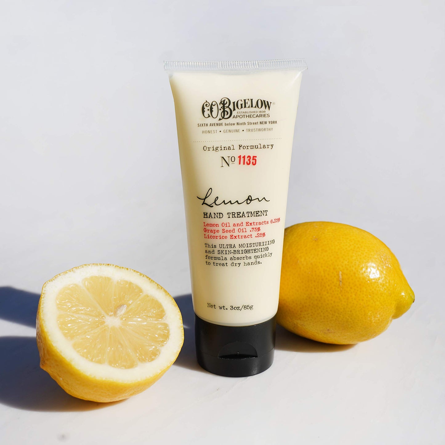 C.O. Bigelow Lemon Hand Treatment, 3 oz