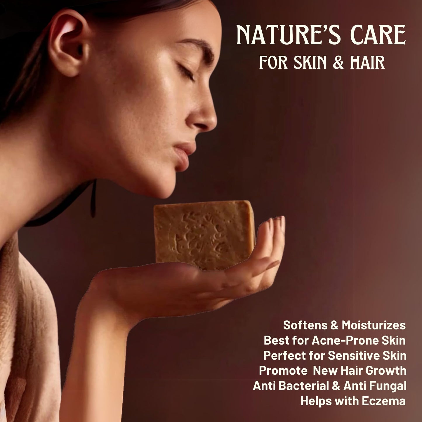 Aleppo Soap Bar,%100 Virgin Olive Oil, Natural Handmade, Crafted using the Original Ancient Recipe, Gentle for Face, Body, Hair (7oz Each (Pack of 4))