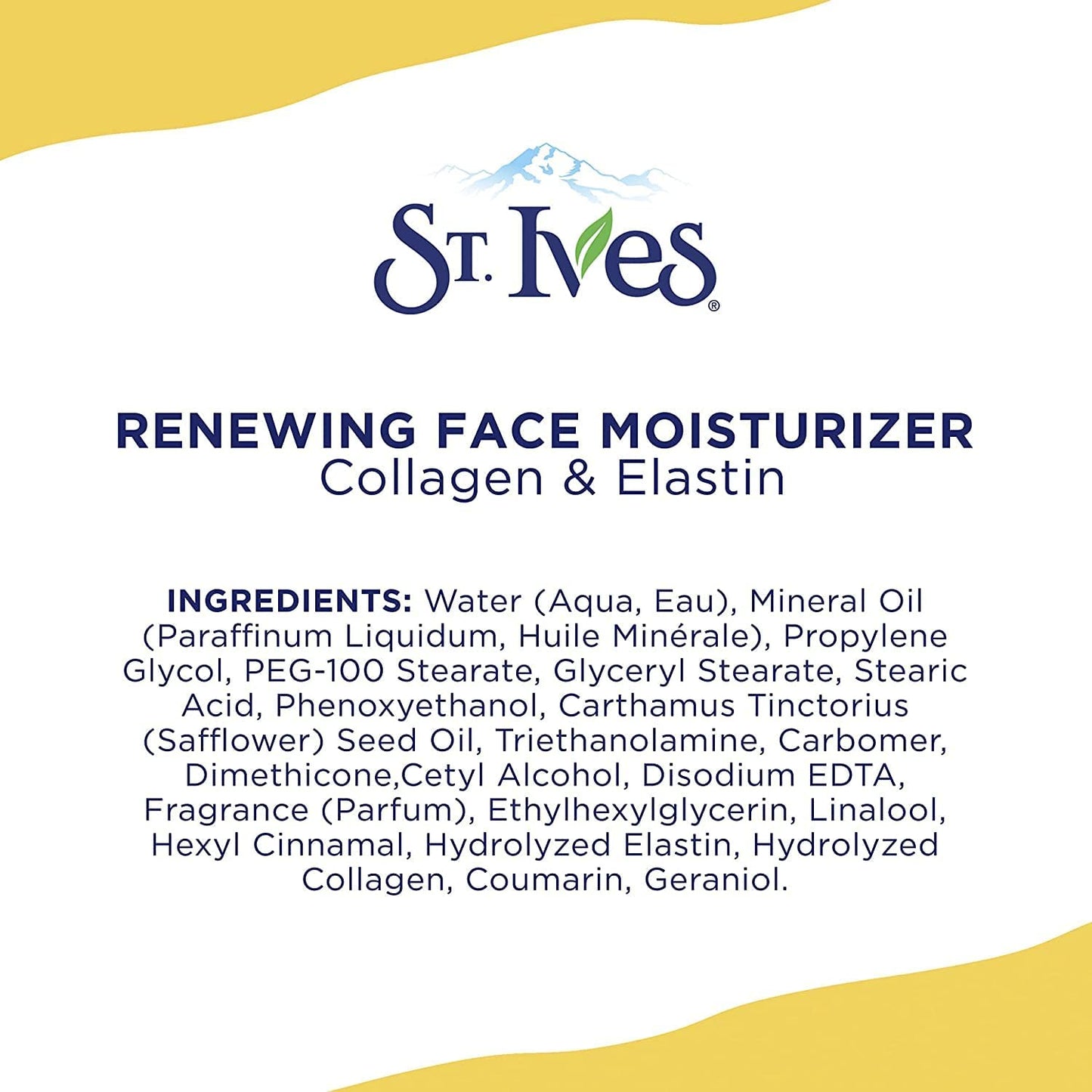 St Ives Renewing Collagen and Elastin Face Moisturizer, 10-Ounce Jar (3-Pack)