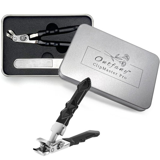 Senior Thick Toenail Clippers, Black