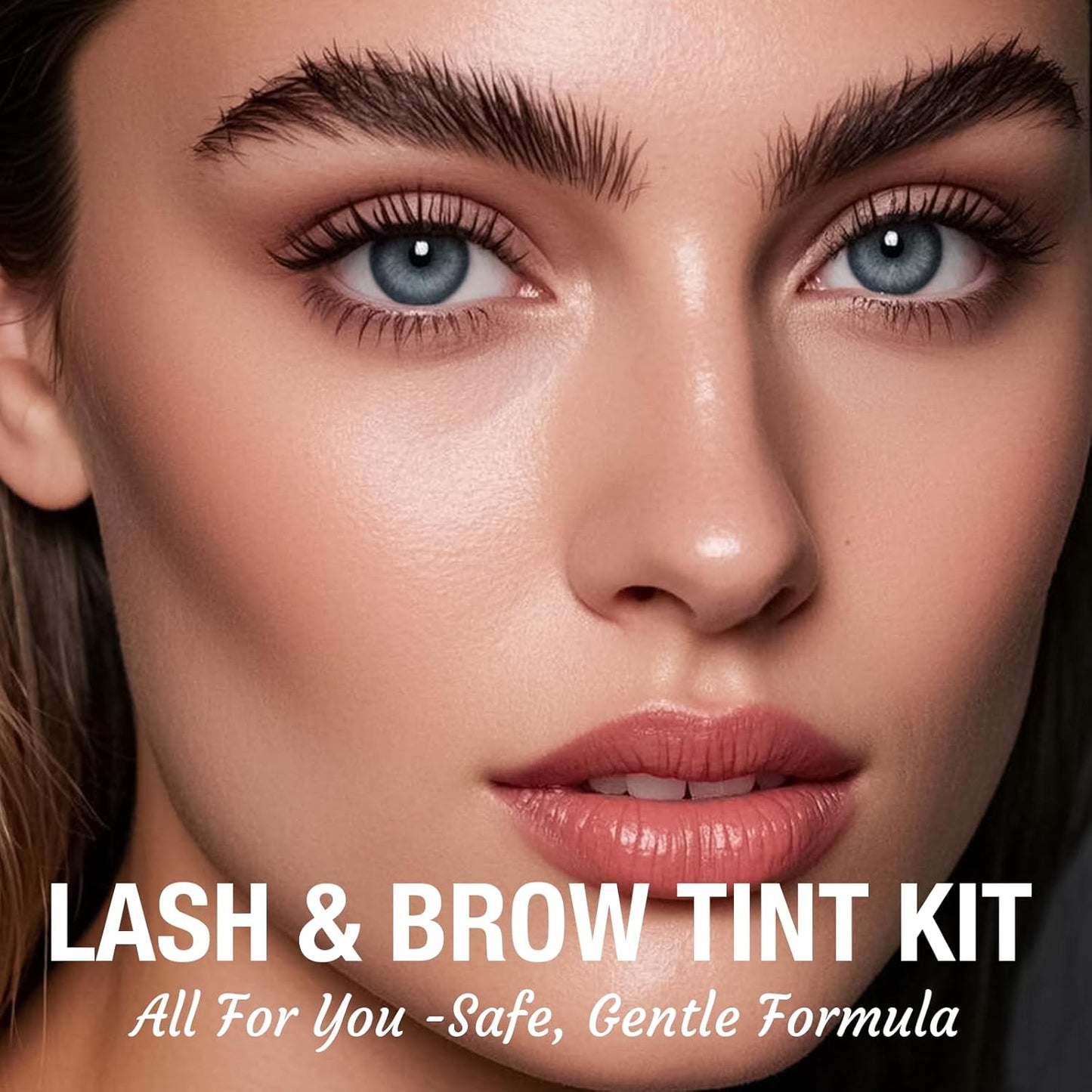 Lash Color Kit - Black Eyelash & Brow Dye Set | Long-Lasting Natural Effects, 8 Weeks of Use