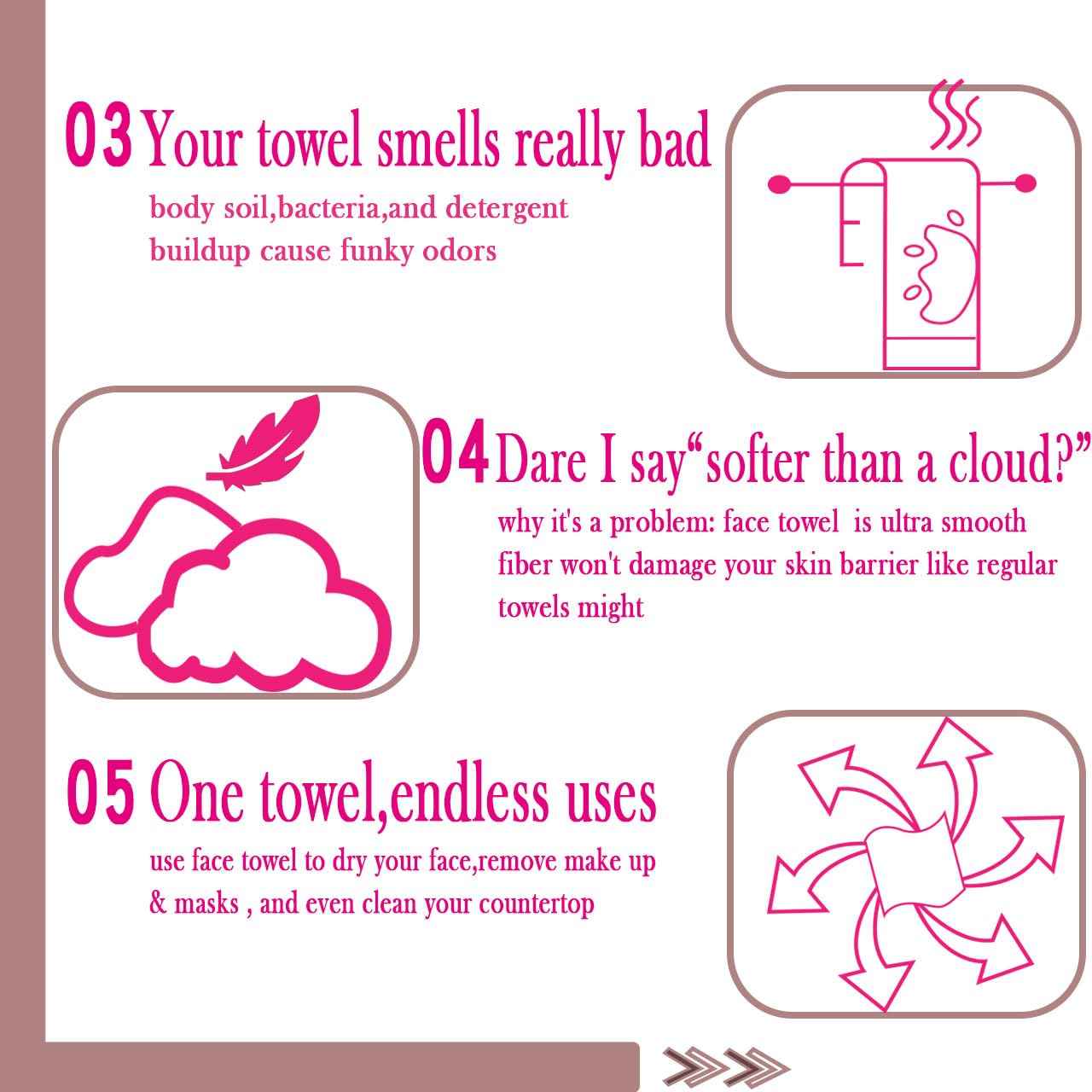 SoftLeaf Face Towels, Disposable Face Towel, Extra Large Face Towelettes XXL, Makeup Remover Dry Wipes, Facial Tissue for Gentle Skin Care and Daily Cleansing, Ultra Soft & Thick, 108 Count, 3 Pack