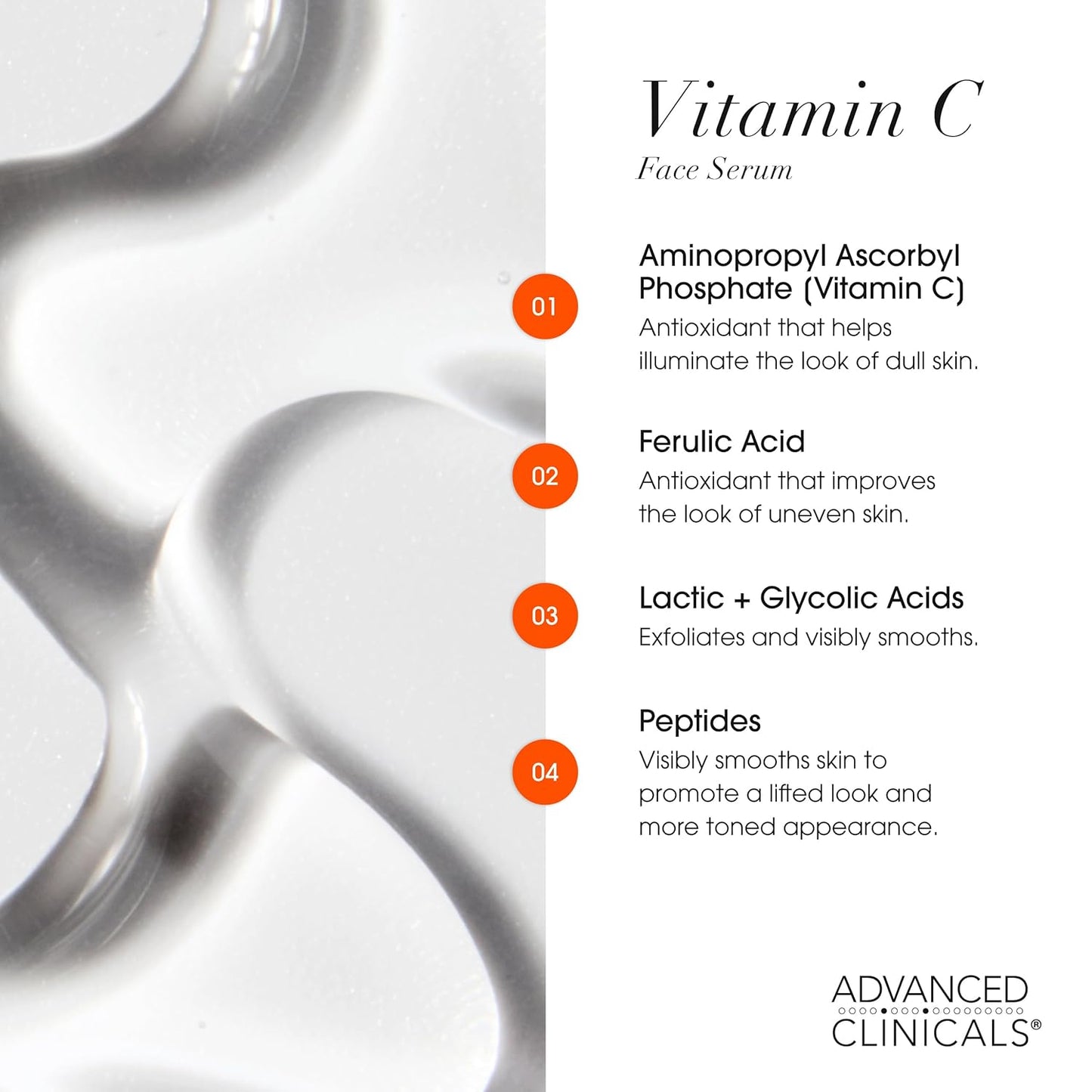 Retinol Serum for Face - Firming Collagen & Vitamin C Skincare Set | 1.75 Fl Oz, 3 Pieces