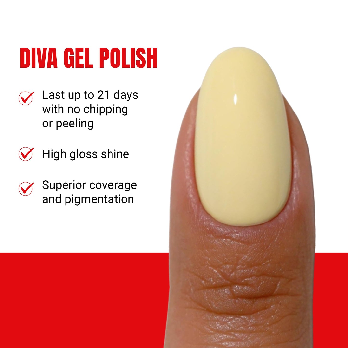 DND Gel Polish Set, Coquette Collection, UV/LED Gel Polish and Air Dry Nail Lacquer, Matching Chip-Free Polish Duo, 082 Sunny Delight, 0.5 Fl Oz