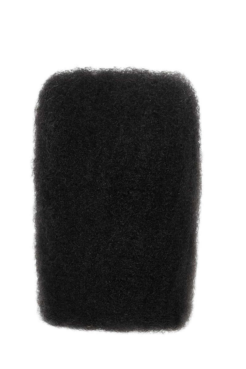 BiAdé Hair Afro Kinky Bulk Human Hair Extensions 50g Natural Black (Color 1B) - For Braiding, Locs, Twists, Crochet Styles (14 Inch)